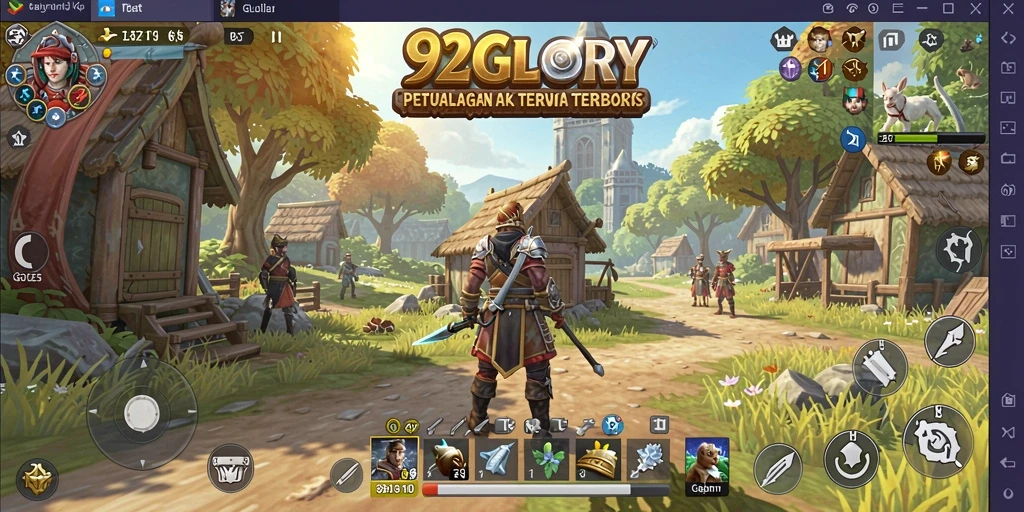 Gameplay Open World yang menakjubkan di 92GLORY.