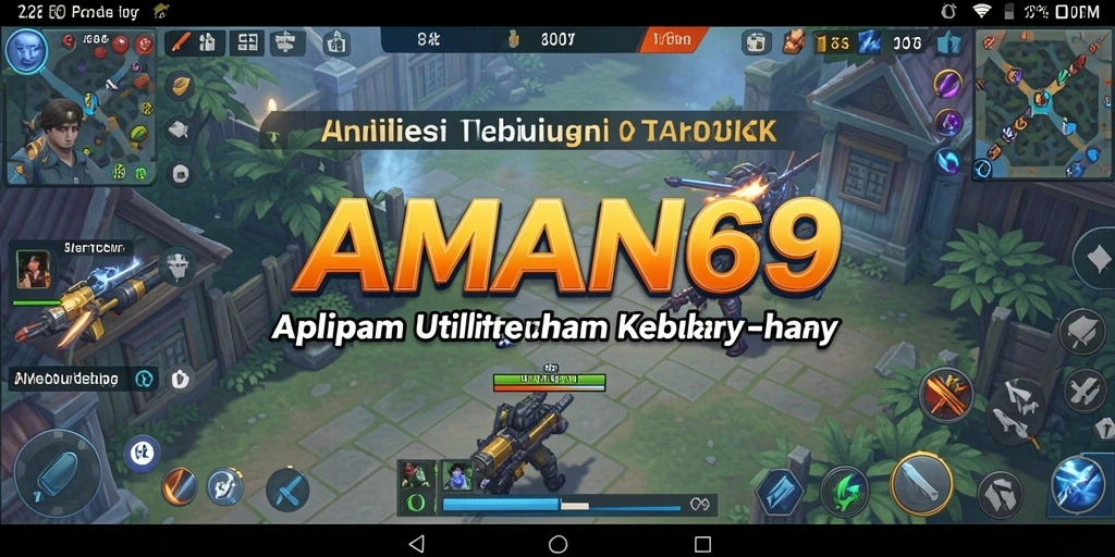 Tampilan antarmuka pengguna AMAN69 yang intuitif dan menarik.