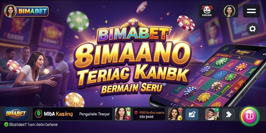 Screenshot gameplay <strong>BIMABET</strong> yang menampilkan suasana Kasino yang mendebarkan.