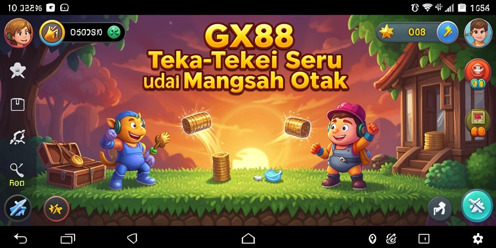 Tampilan gameplay GX88 yang menantang dan seru.