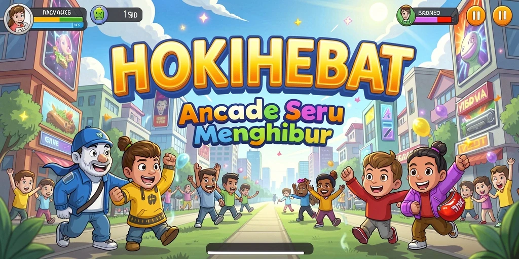 Tangkapan layar gameplay HOKIHEBAT yang penuh aksi dan tantangan.