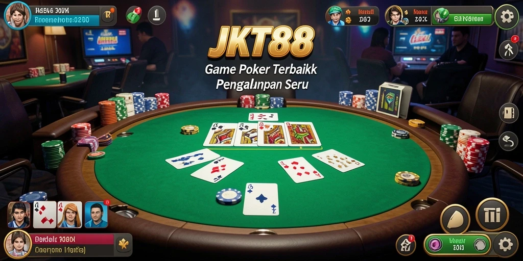 Tampilan gameplay seru dan interaktif di JKT88.