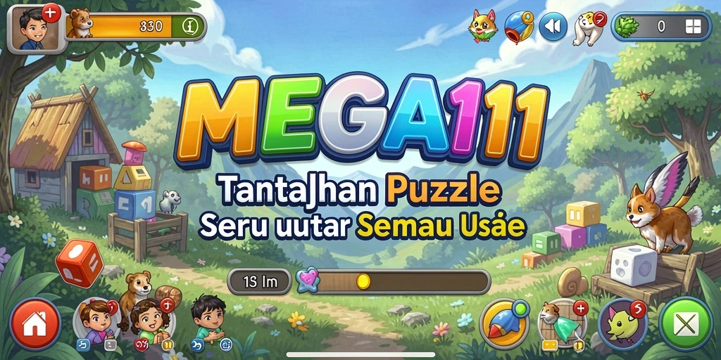 Screenshot gameplay MEGA111 yang menantang dan menarik.