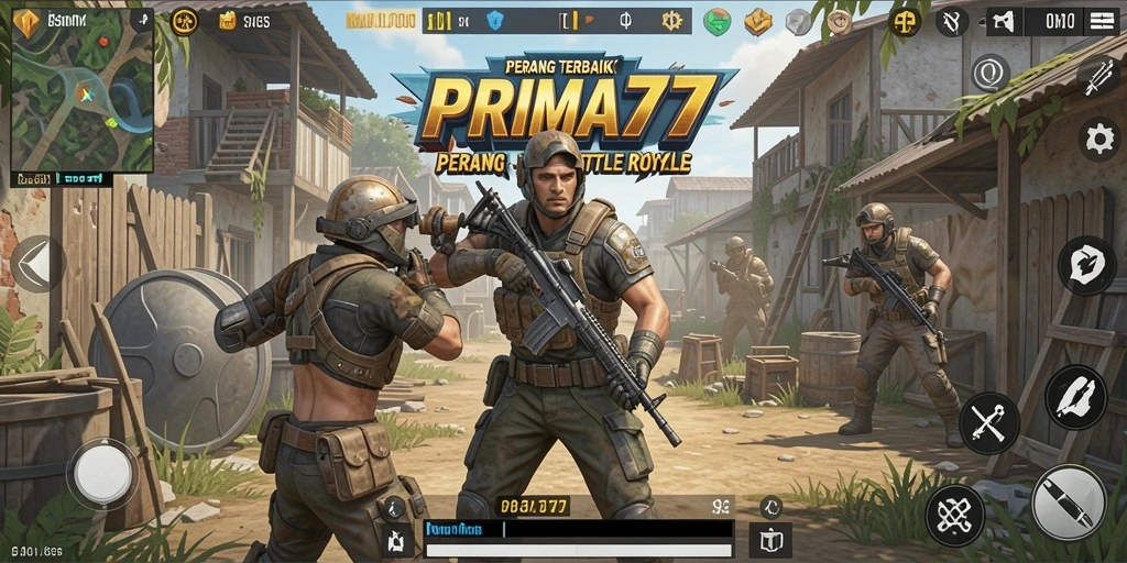 Gameplay Battle Royale PRIMA77 yang mendebarkan dan intens.