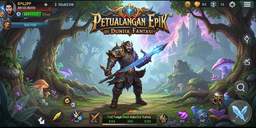 Gameplay epik dalam RP62RP yang menyuguhkan petualangan menegangkan.
