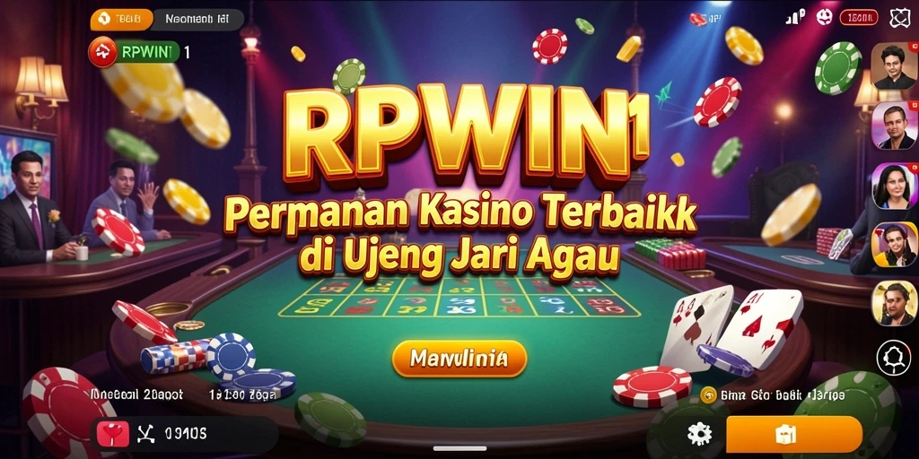 Screenshot gameplay RPWIN1 yang menunjukkan fitur permainan Kasino yang menarik.