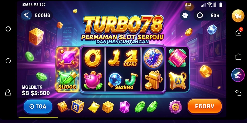 Screenshot utama TURBO78 yang menampilkan gameplay Slot yang mengasyikkan.