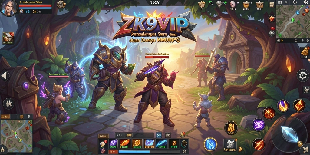 Tampilan gameplay ZK9VIP yang memukau dan penuh aksi.